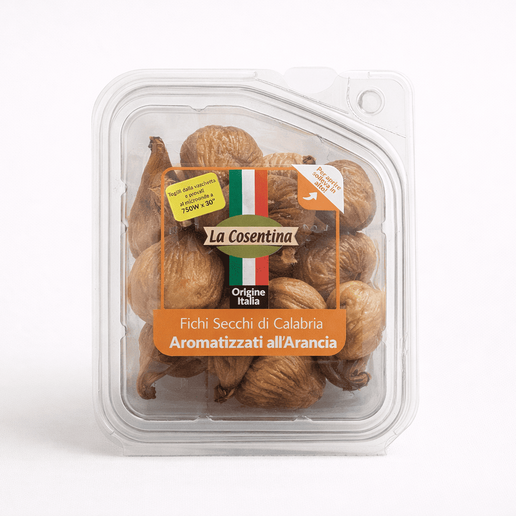 Fichi Secchi Aromatizzati all'Arancia 200 g