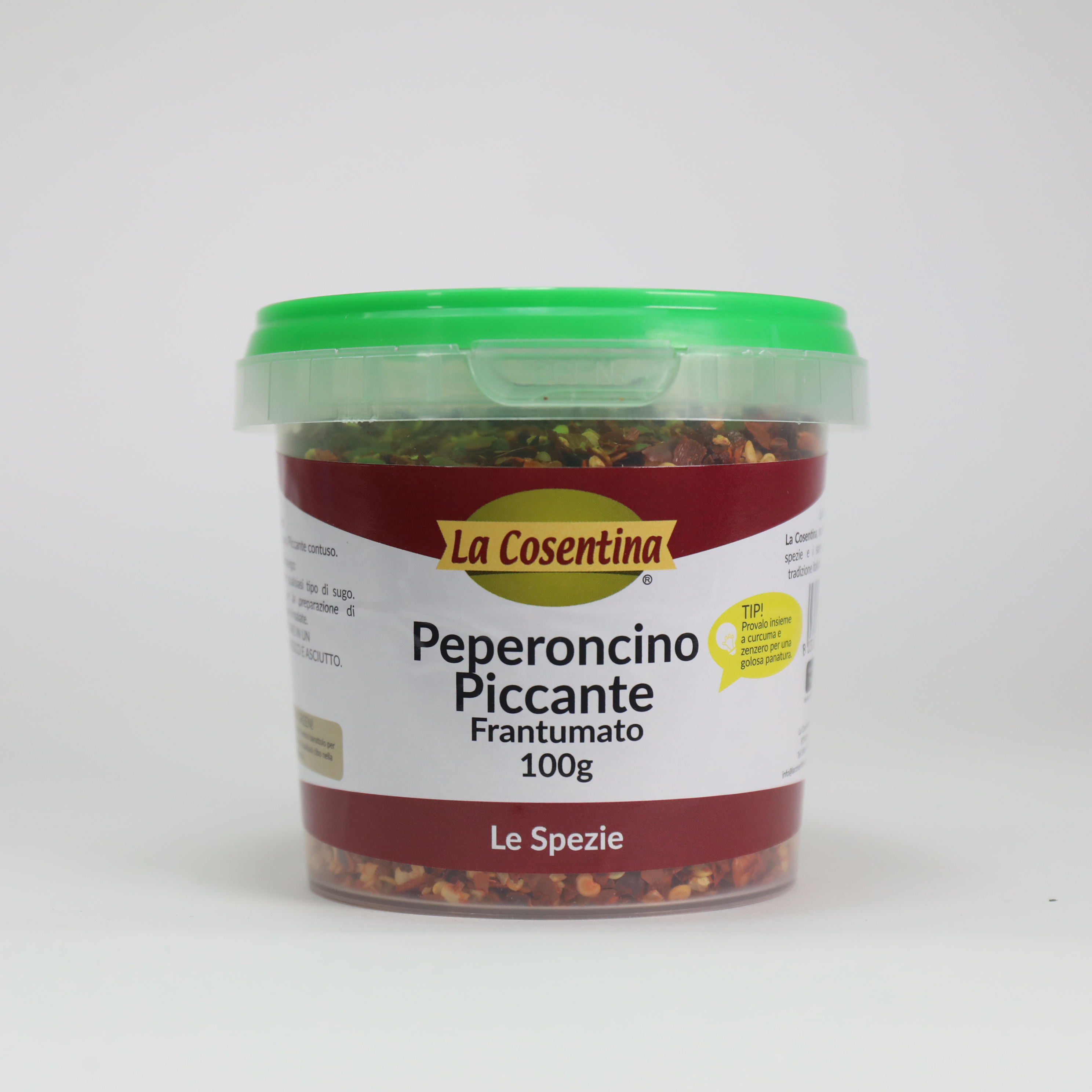 Peperoncino Piccante Frantumato Barattolo gr 100